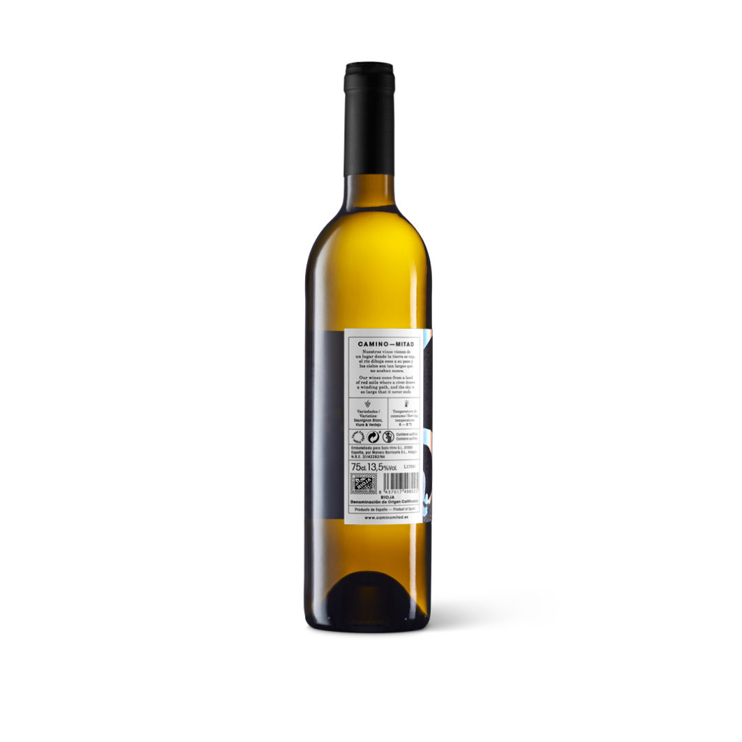 Blanco vino wine Rioja - Camino Mitad