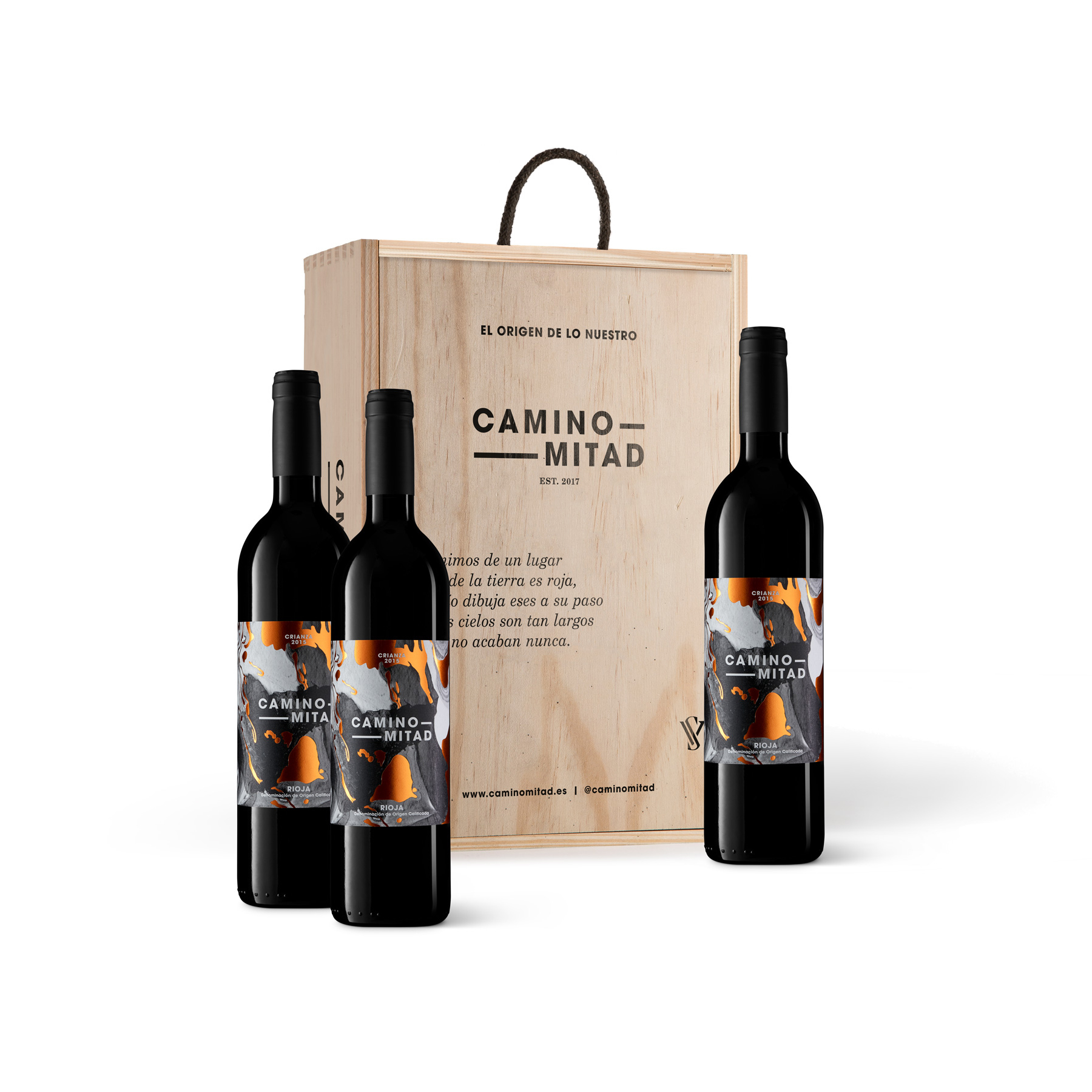 Gift box Spanish Red Rioja Wine - Caja regalo vino rioja